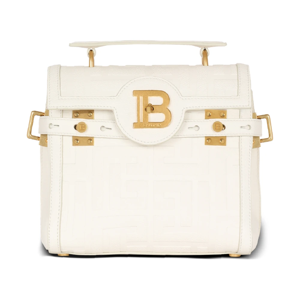 Balmain - Bags > Handbags - Beige - Balmain - Modalova