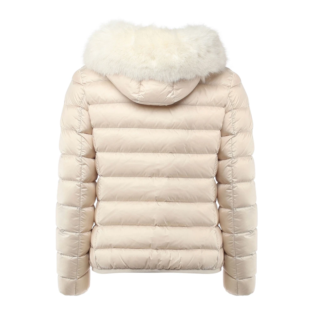 Colmar Witte Donsjas met Bontcapuchon White Dames