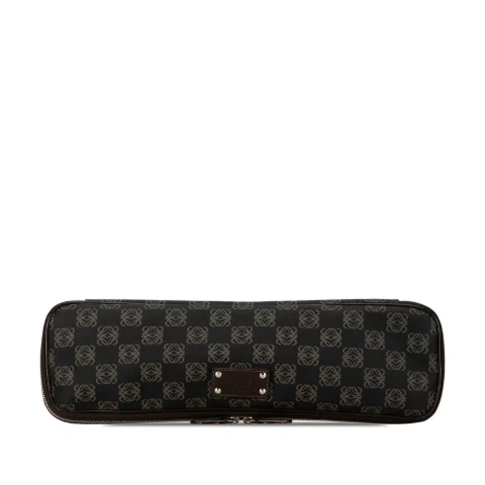 Loewe Pre-owned Canvas clutches Black Dames