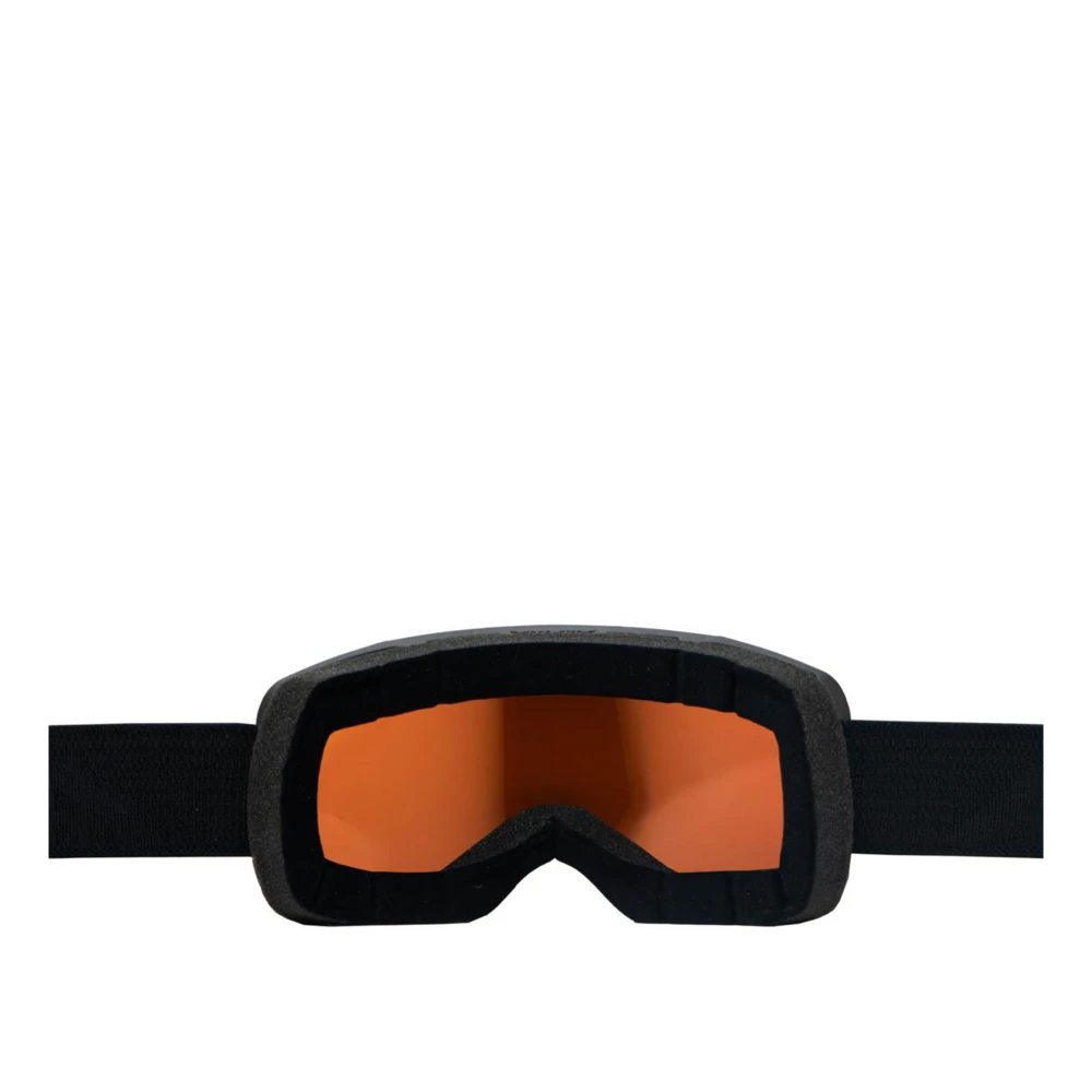 Alpina Zwart Mat Lichtgewicht Skibril Black Unisex