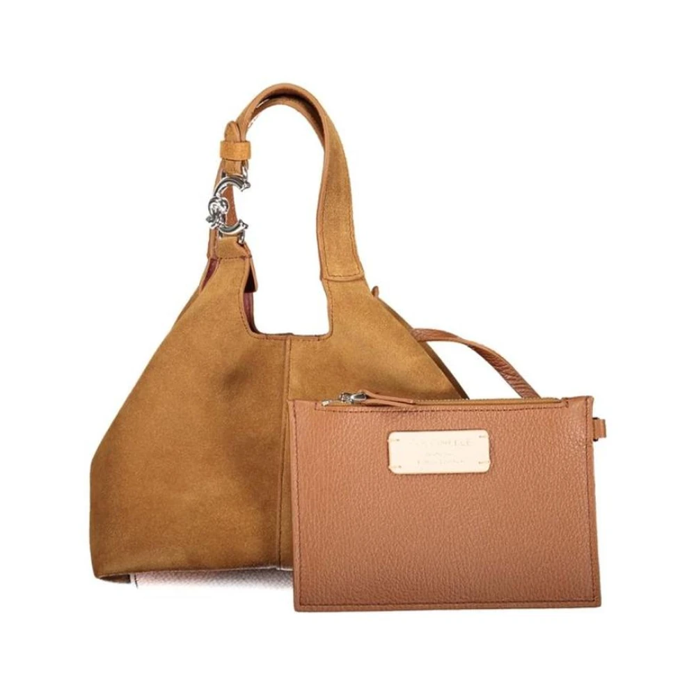 Coccinelle - Kleine Wildleder-Umhängetasche - Bags - Damen - Braun - One Size - Bild 3