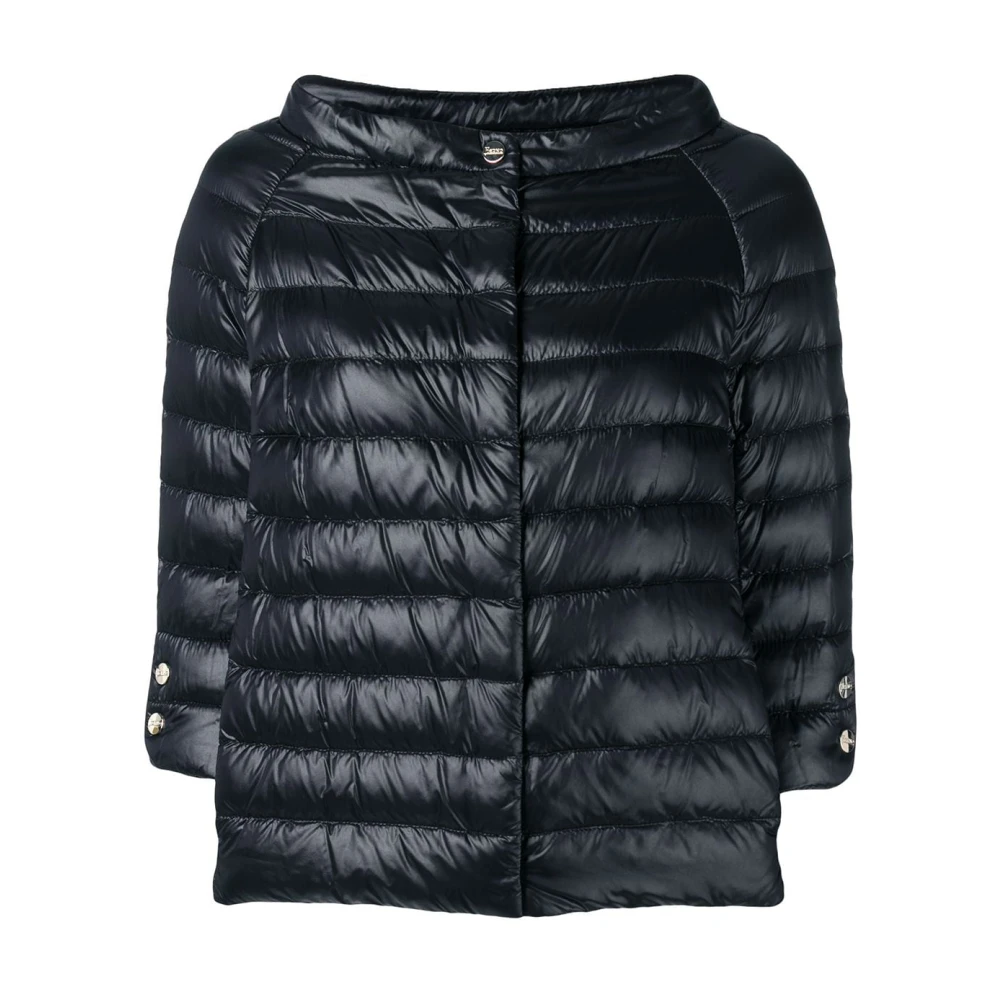 Herno Women's Black Winter Jackets, 2XS, Elsa Jacket