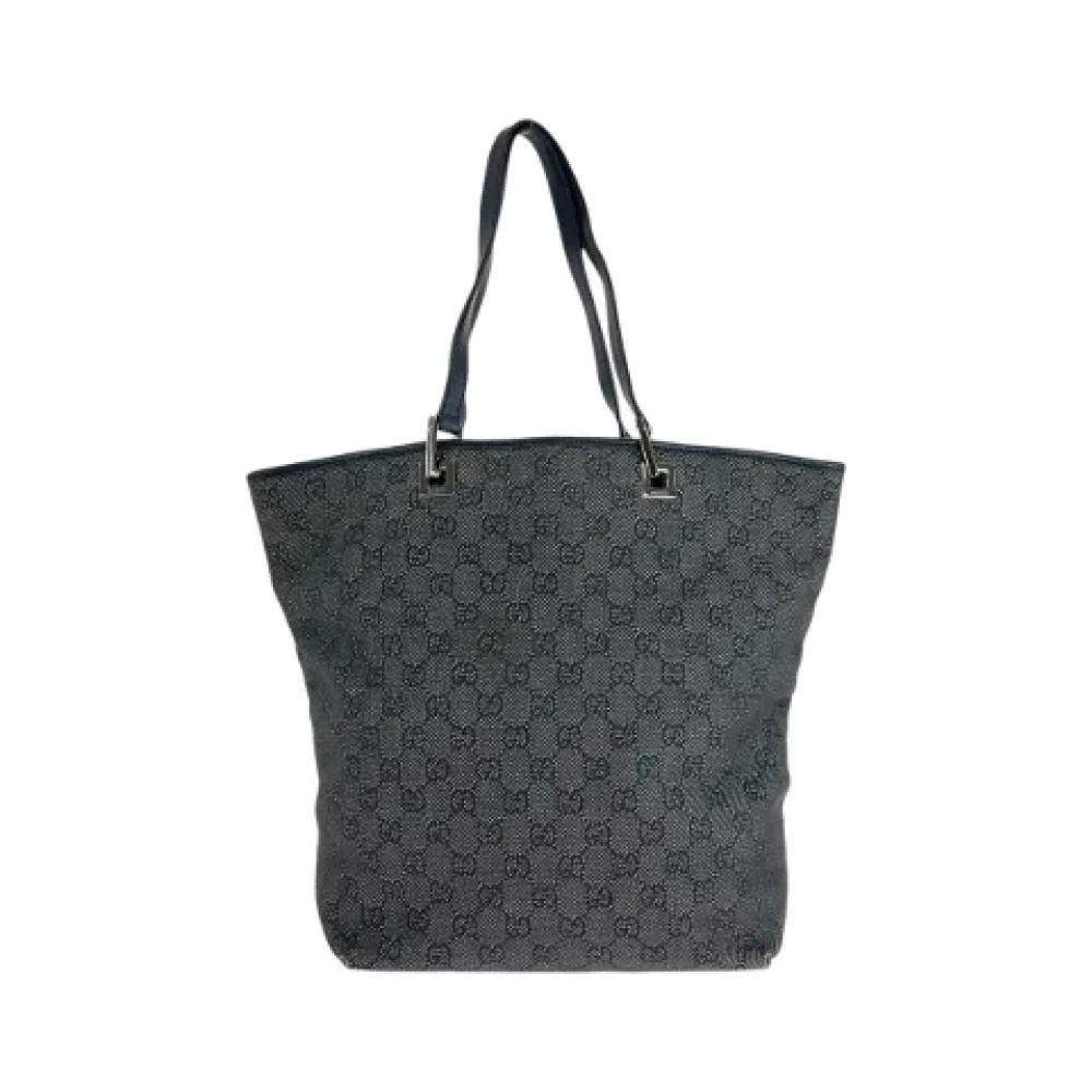 Gucci Vintage Pre-owned Canvas gucci-bags Black Dames