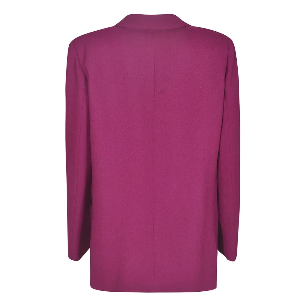 Blazé Milano Paarse Jas voor Stijlvolle Look Purple Dames