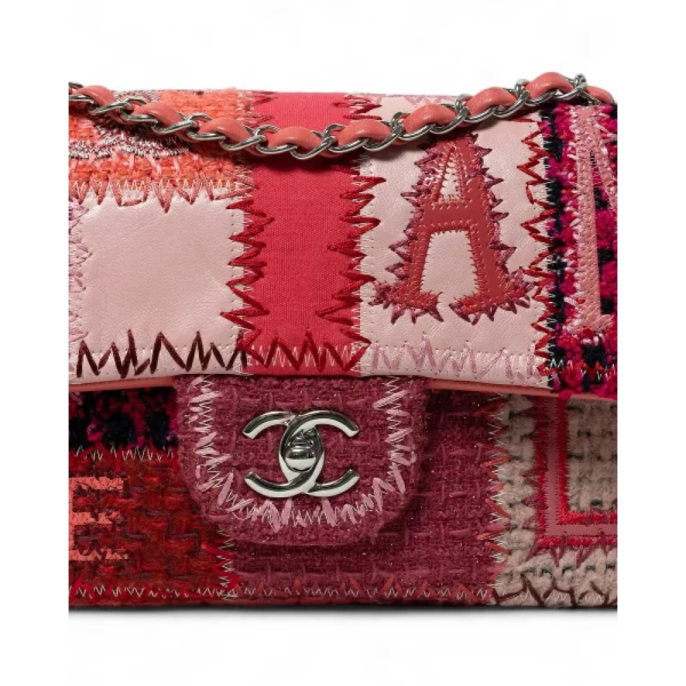 Chanel Vintage Pre-owned Fabric chanel-bags Red Dames