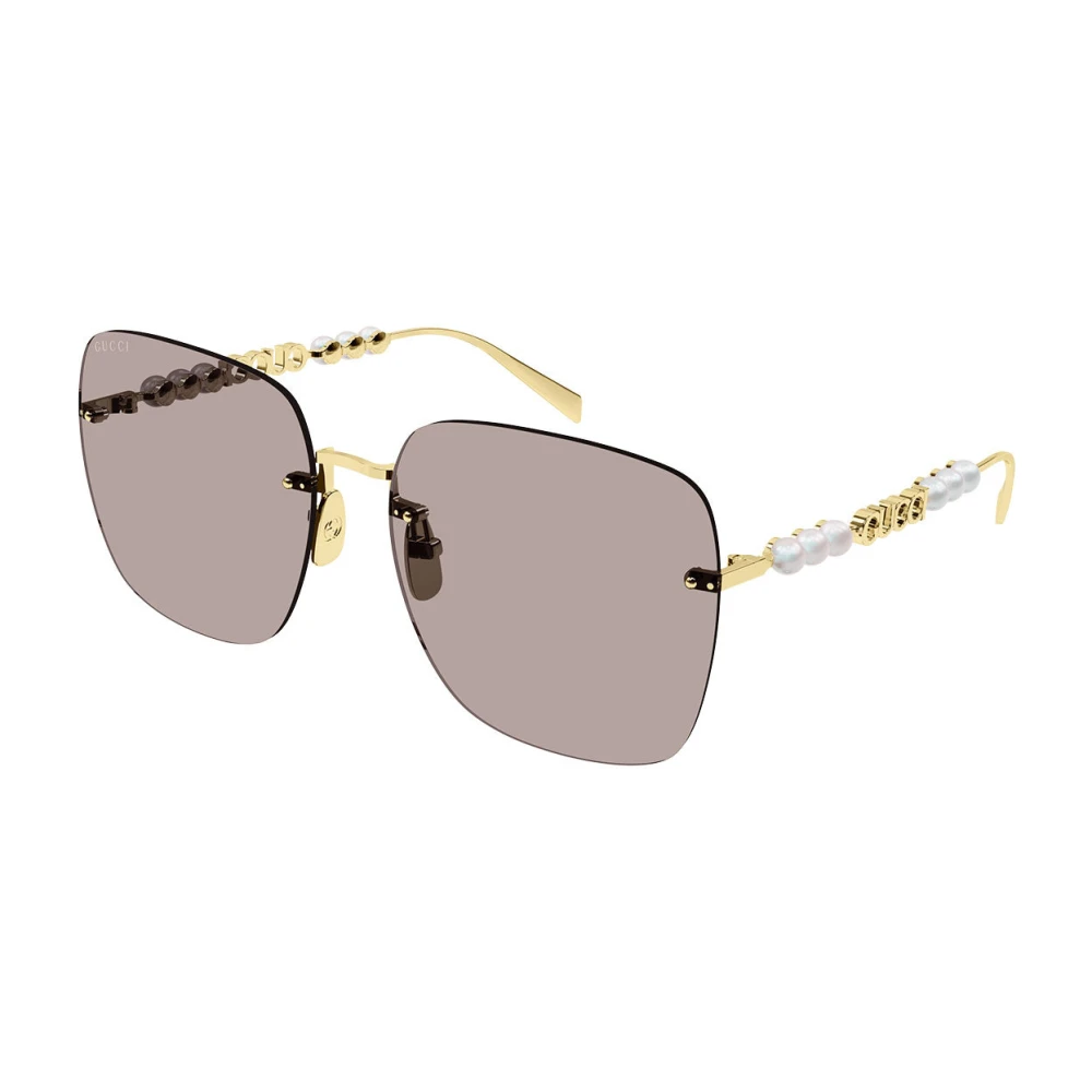 Gucci Women's Yellow Sunglasses, 63 Mm, Perle Sunglasses