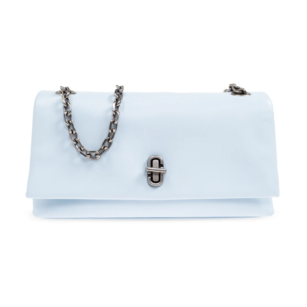 Marc Jacobs Portemonnee aan een ketting The Dual Blue Dames