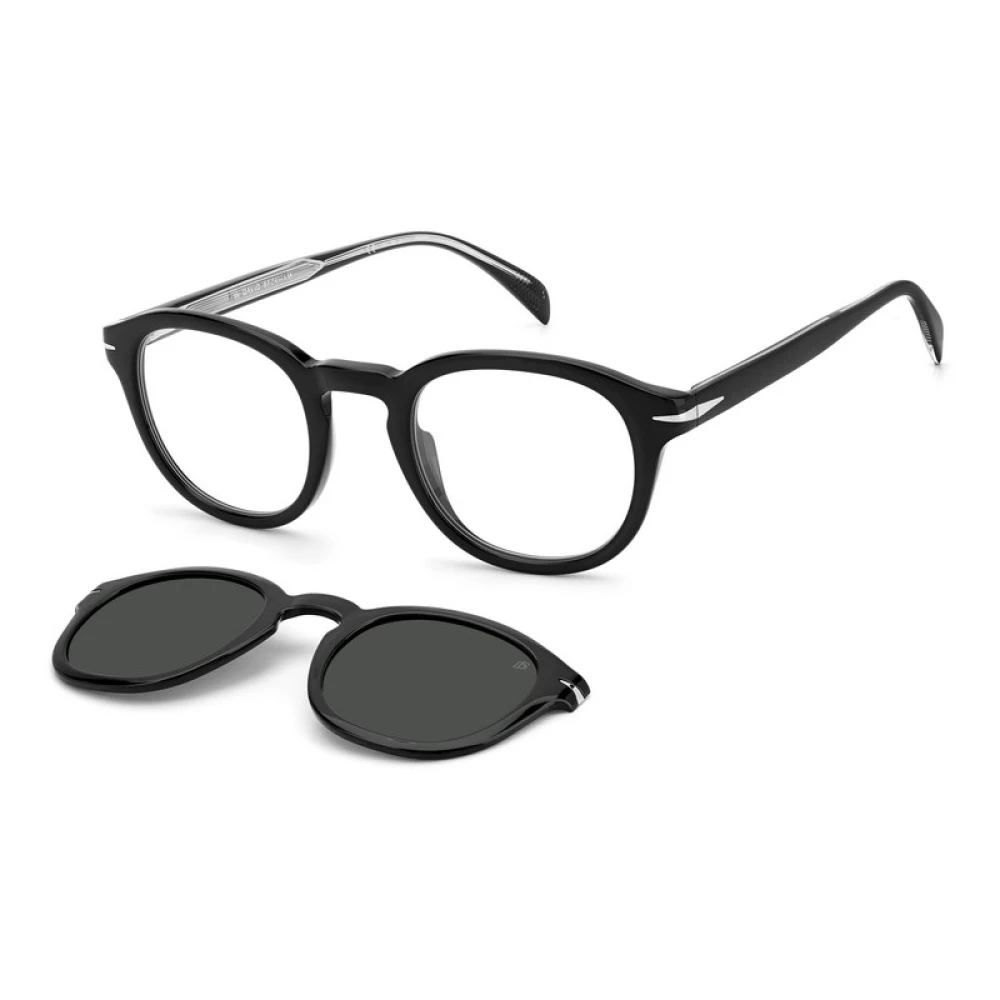 Eyewear by David Beckham Stijlvolle Optische Bril voor Dagelijks Gebruik Black Heren