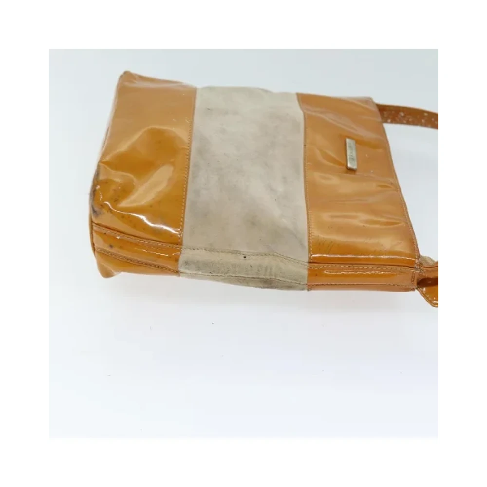 Gucci Vintage Pre-owned Leather gucci-bags Orange Dames