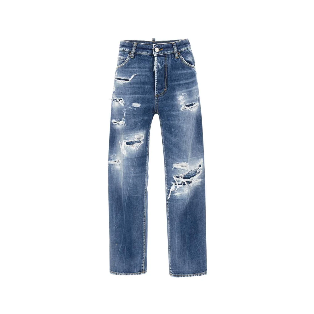 Dsquared2 Stijlvolle Jeans voor Heren Blue Dames