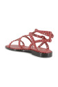 red-flat-sandals-with-double-buckle