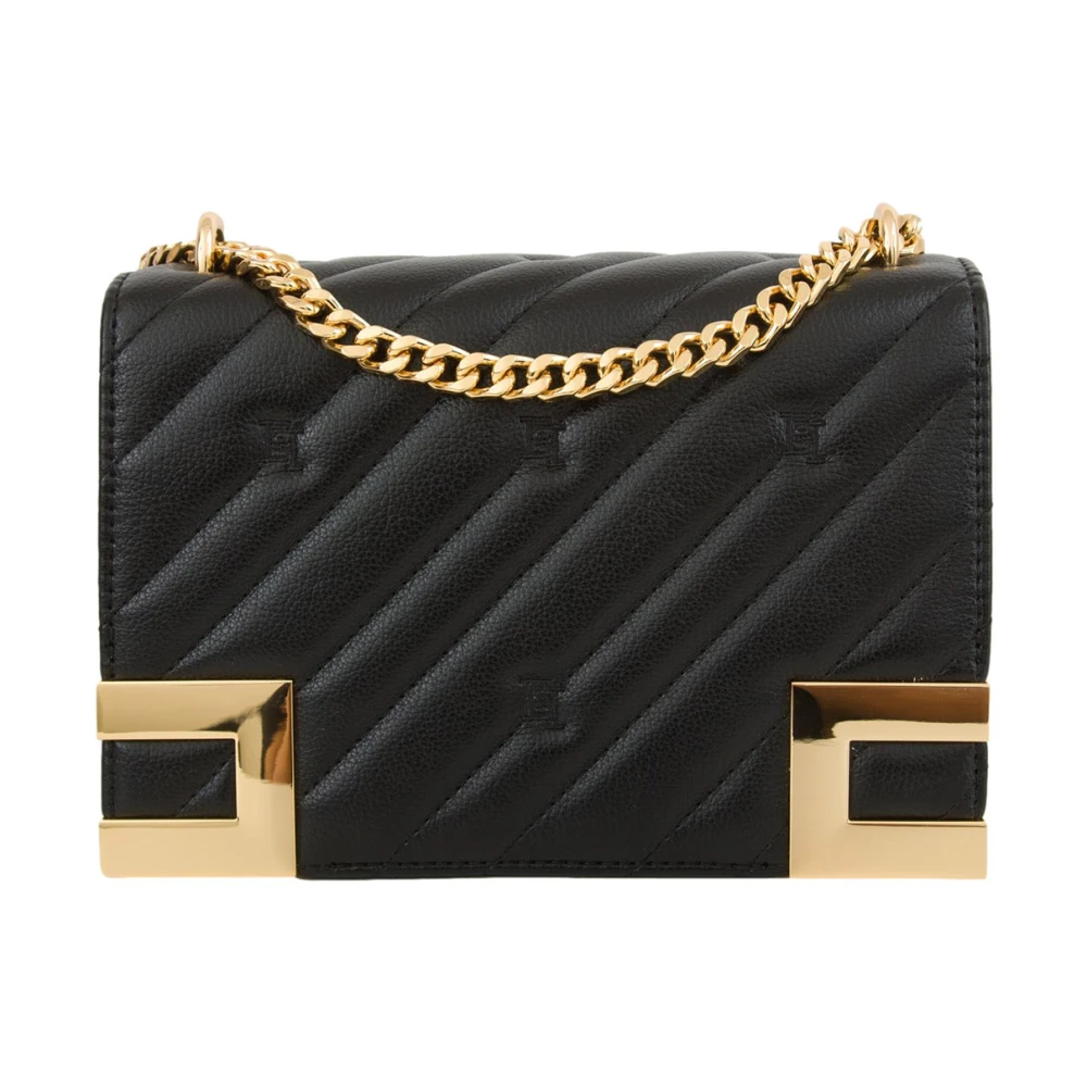 Elisabetta Franchi Stijlvolle Borsa Tas voor Vrouwen Black Dames