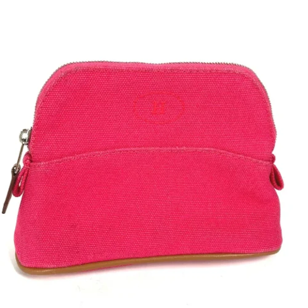 Hermès Vintage Pre-owned Fabric pouches Pink Dames