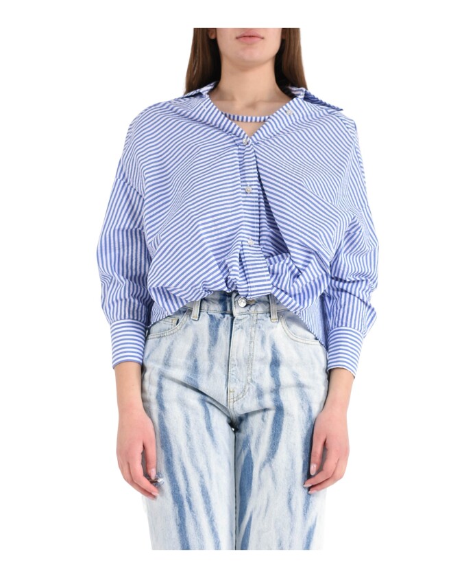 chemise-en-coton-a-rayures