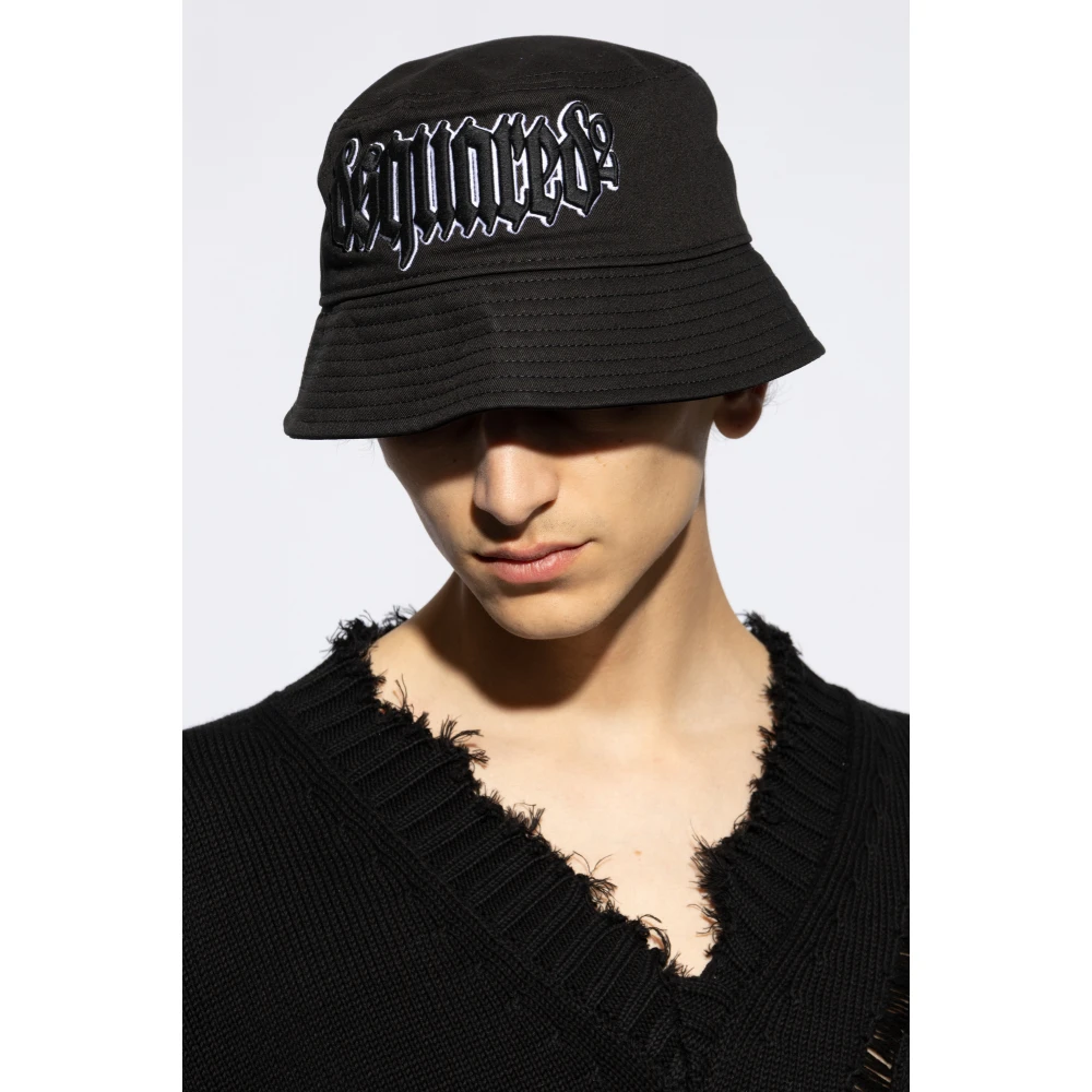 Dsquared2 Pet met logo Black Heren