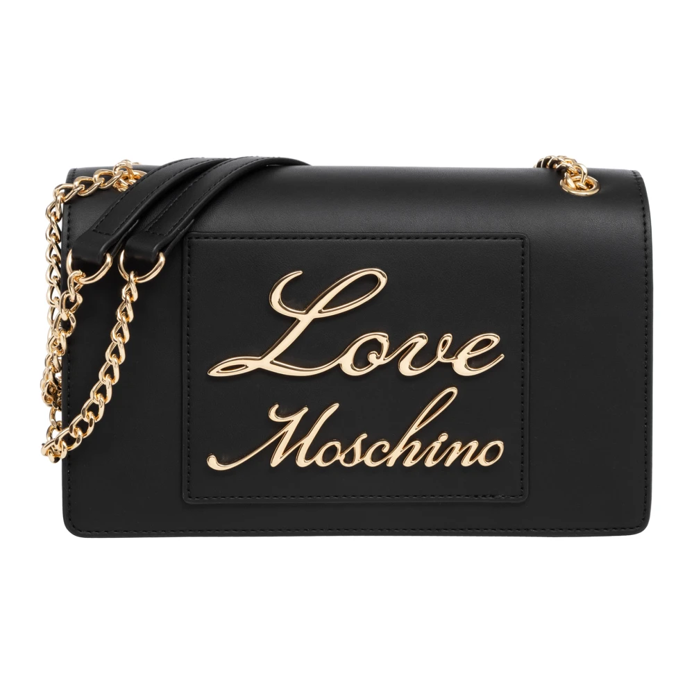 Love Moschino Crossbody bags Schwarze Umhängetasche JC4117PP1ILM0 in zwart