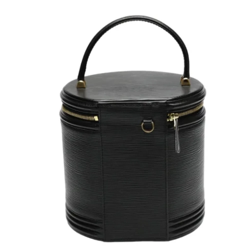 Louis Vuitton Vintage Pre-owned Leather louis-vuitton-bags Black Dames