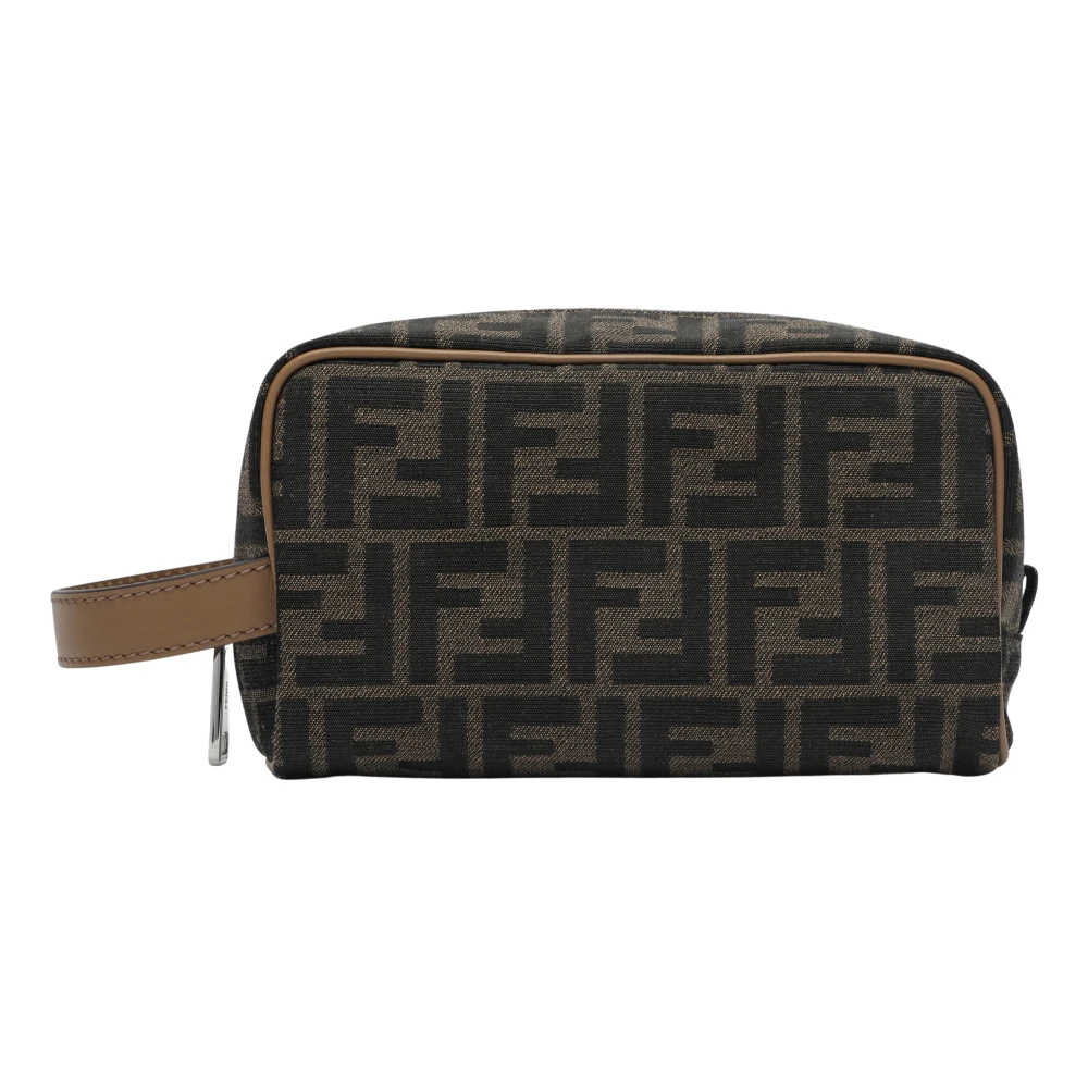 Fendi Compacte Stijlvolle Tas Organizer Brown Heren