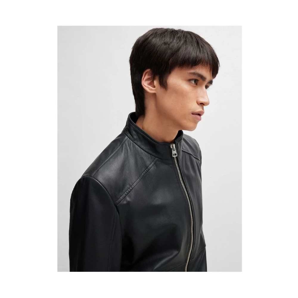 Hugo Boss Stijlvolle Herenjas Black Heren