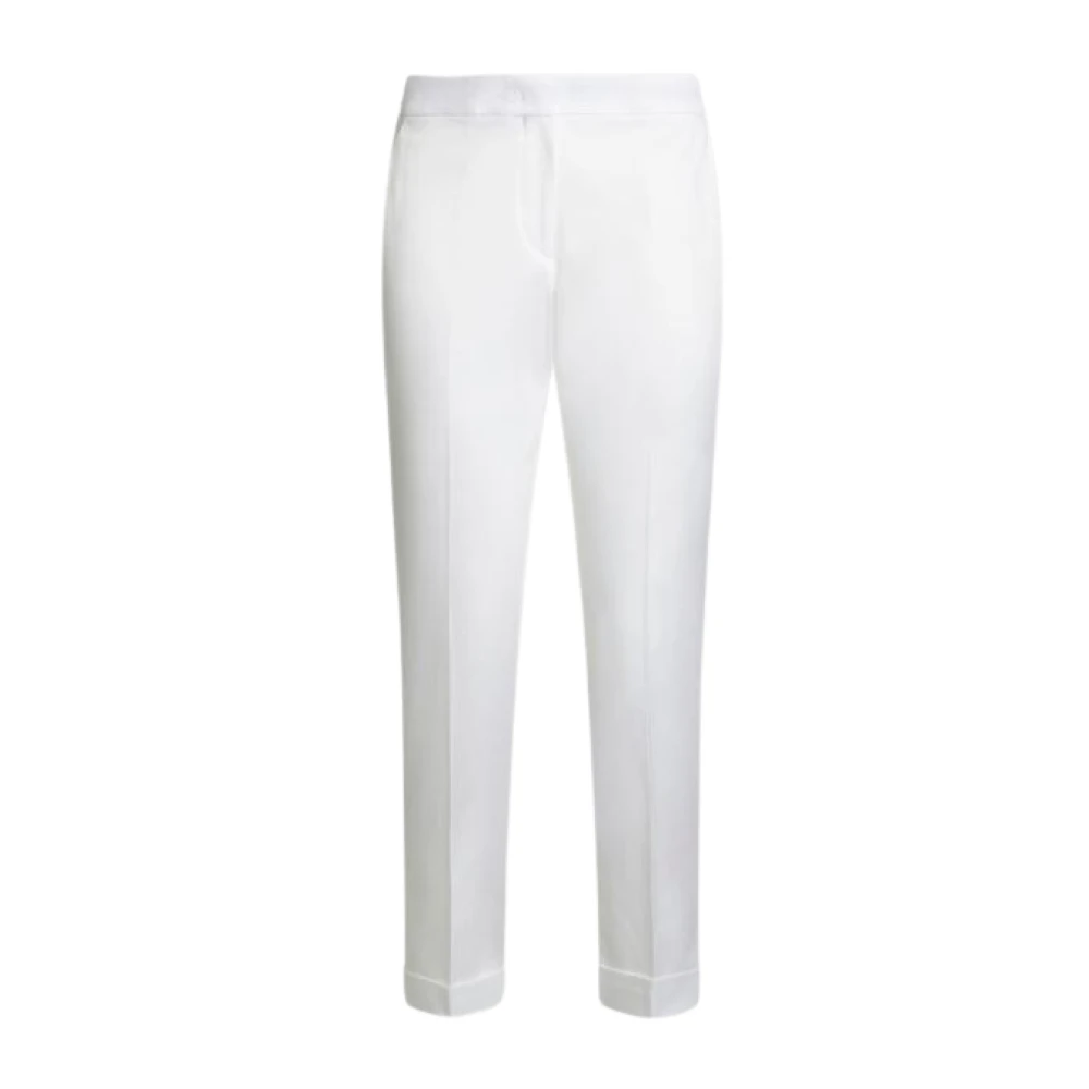 ETRO Witte Cropped Sigarettenbroek White Dames