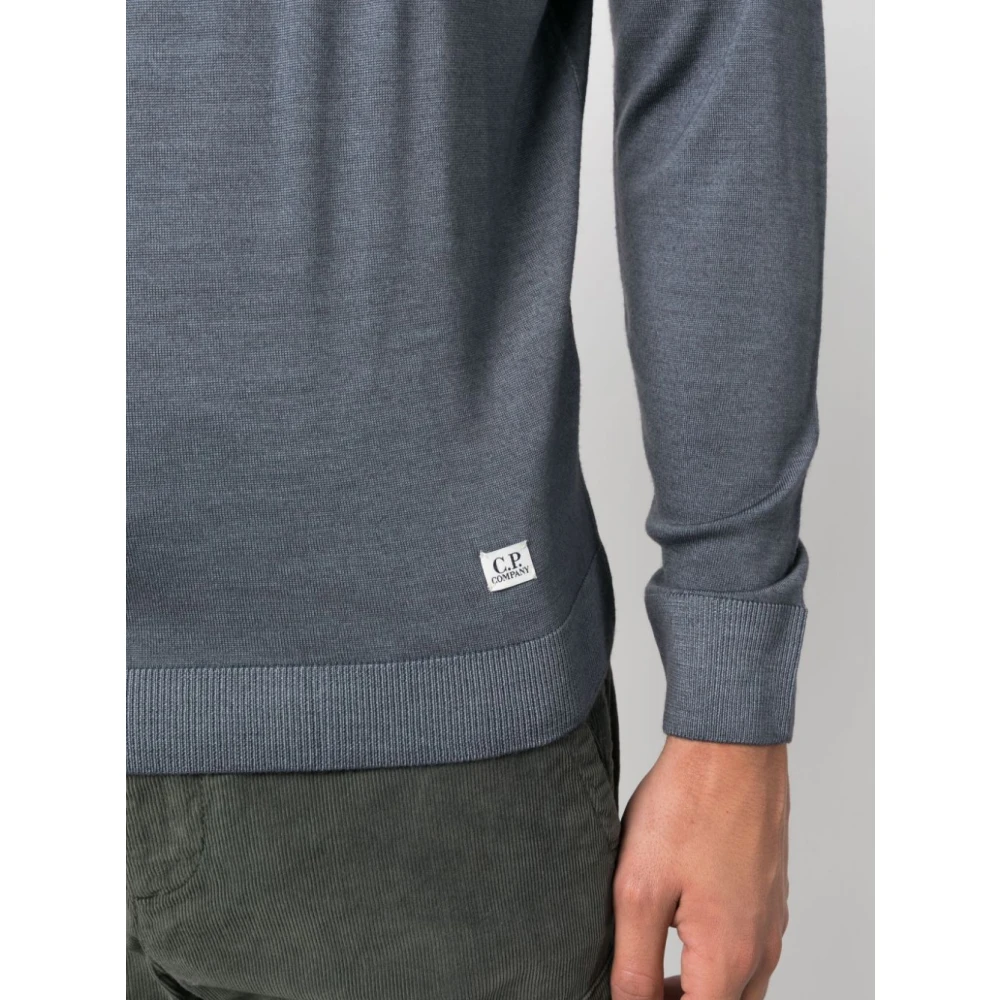 C.P. Company Stijlvolle Gebreide Kleding Gray Heren