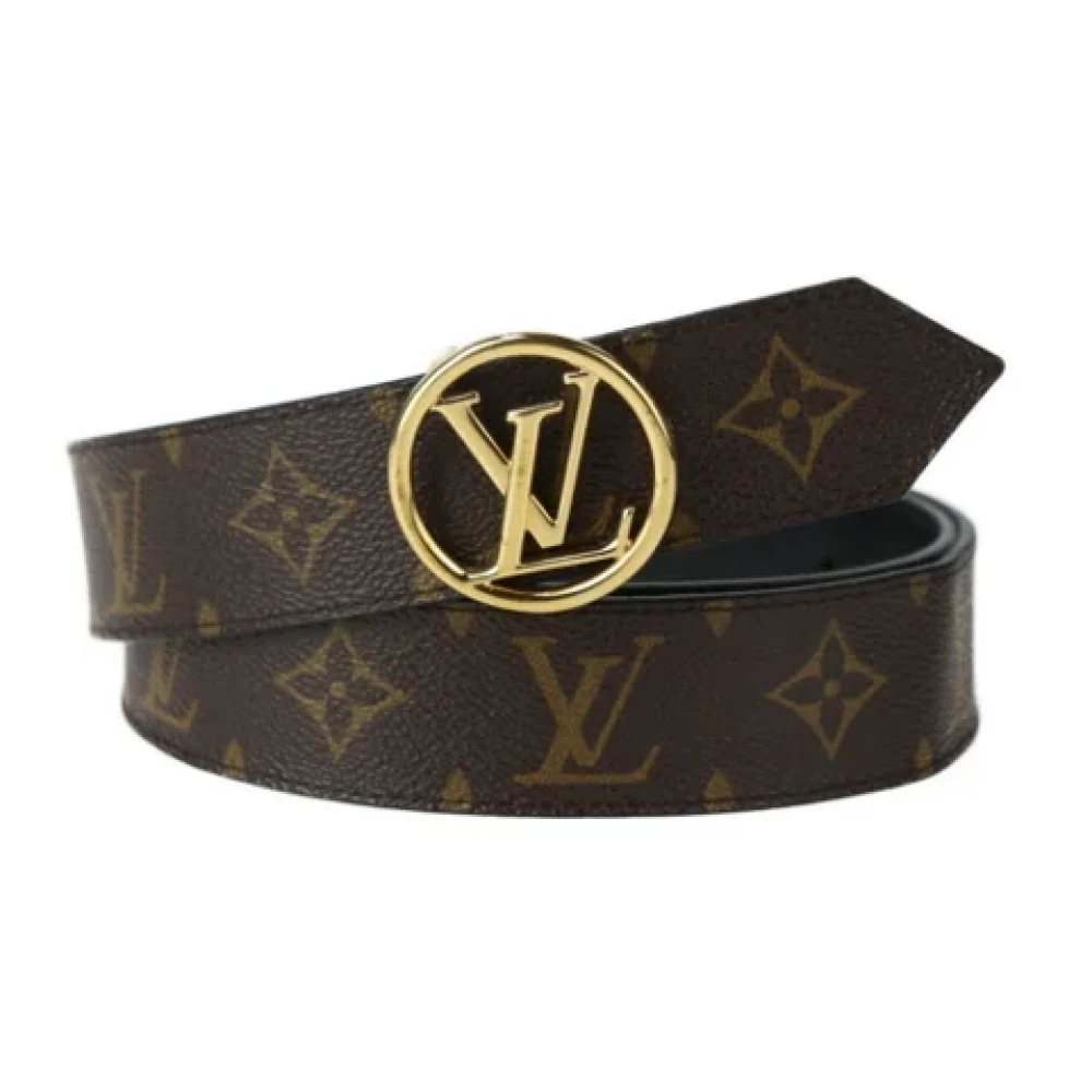 Louis Vuitton Vintage Pre-owned Leather belts Brown Dames