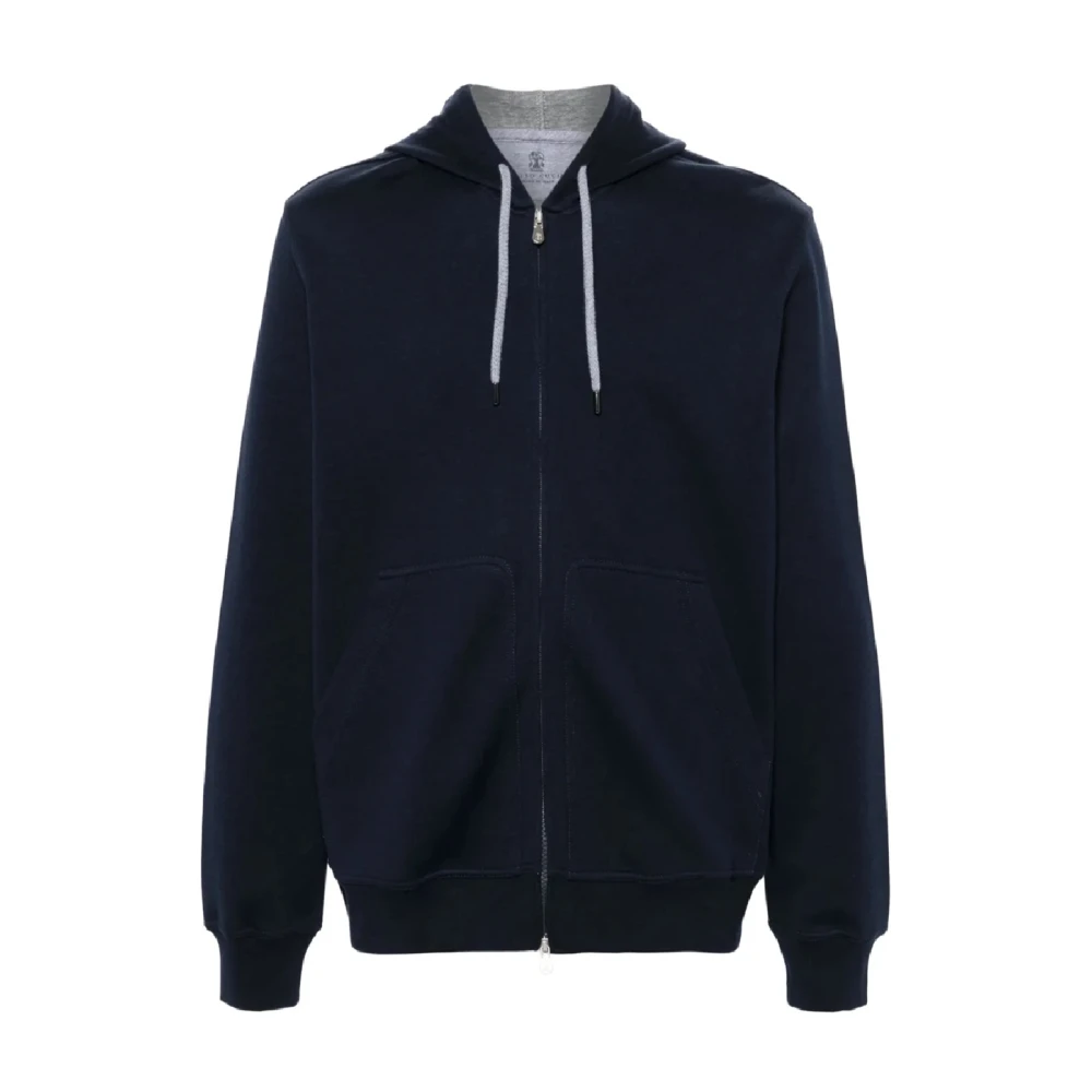 Sweatshirts & Hoodies > Zip-throughs - - Brunello Cucinelli - Modalova
