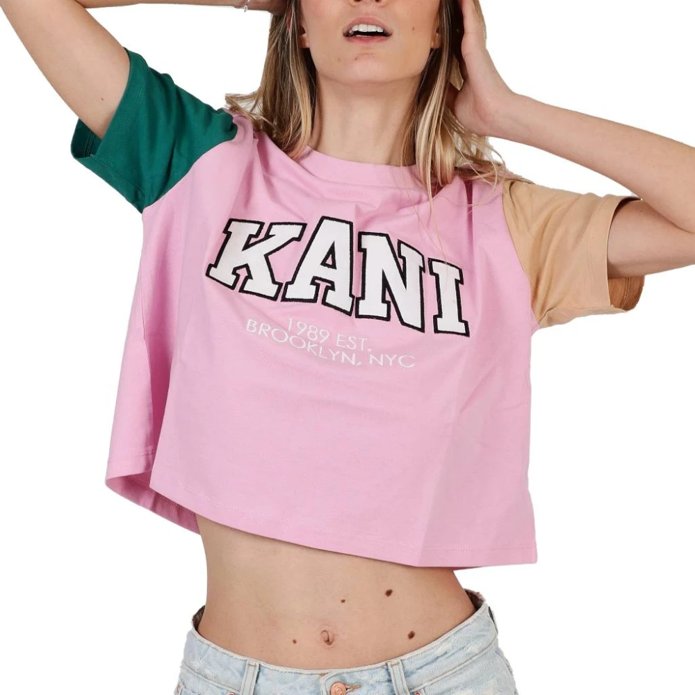 Karl Kani T-Shirts Pink Dames