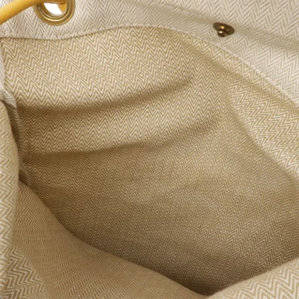 Hermès Vintage Pre-owned Leather shoulder-bags Yellow Dames