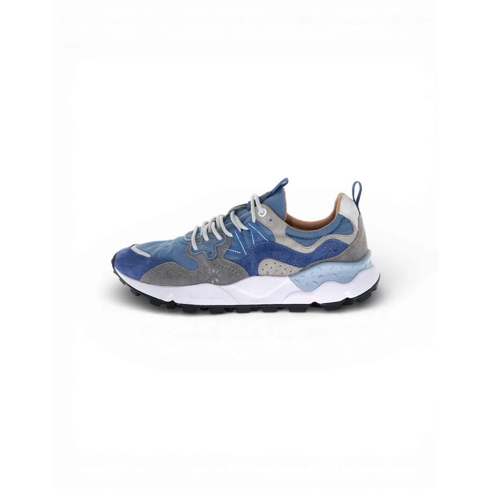 Flower Mountain Men's Blue Sneakers, 11 Uk, Yamano 3 Trainers