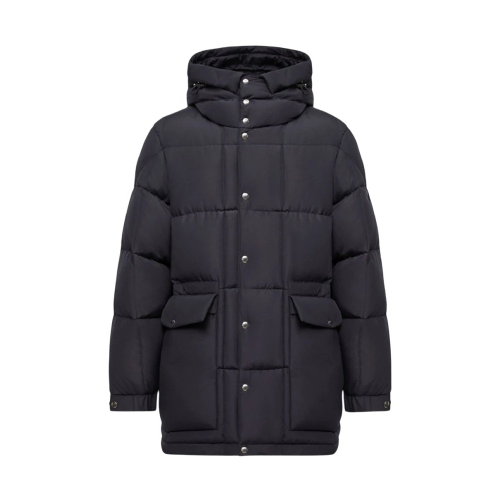 Moncler , Herren, Jacken, Blau, L