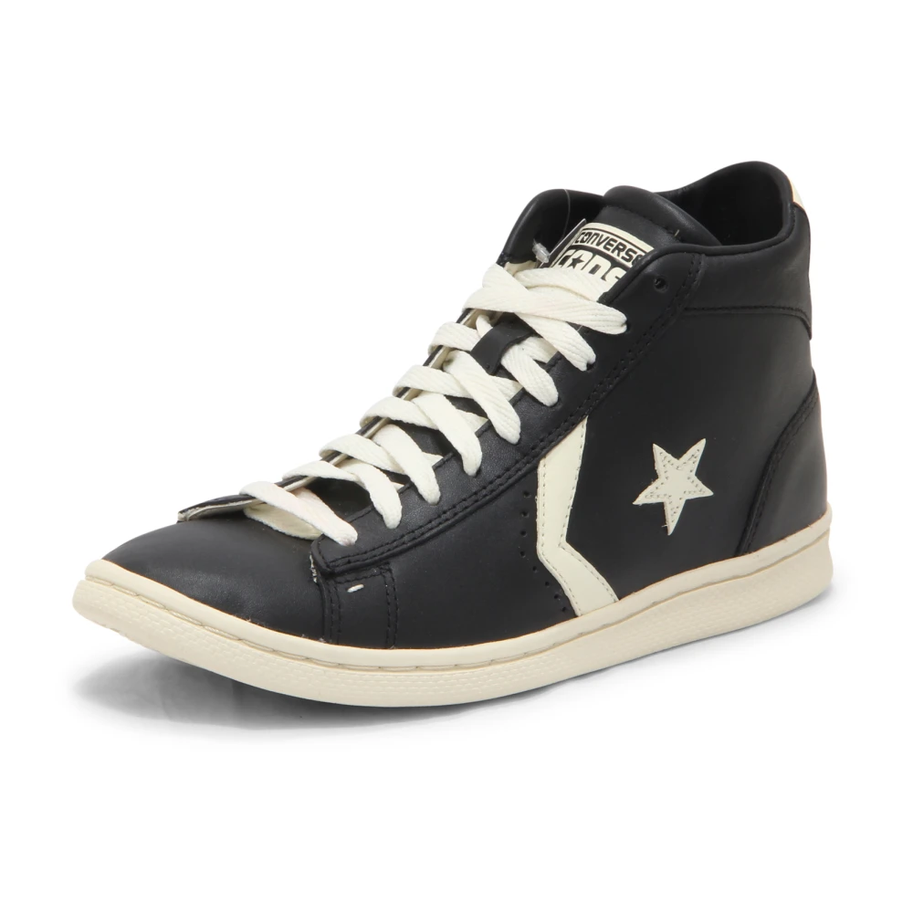 Converse Pro Leather LP Mid Dames Schoenen Zwart