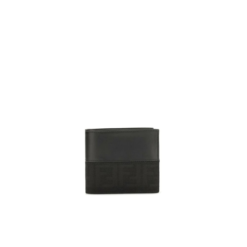 Fendi - Ff Jacquard Bi-Fold Geldbörse - Accessories - Herren - Schwarzk - One Size - Bild 4