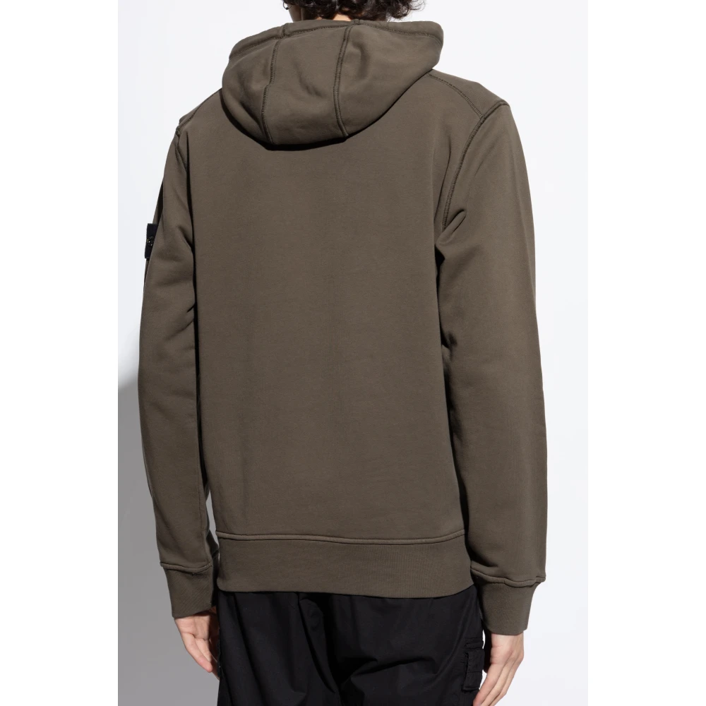 Stone Island Hoodie Green Heren
