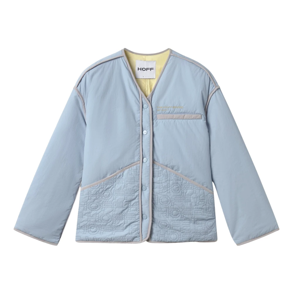 Hoff Blauwe Charlotte Jas Blue Dames