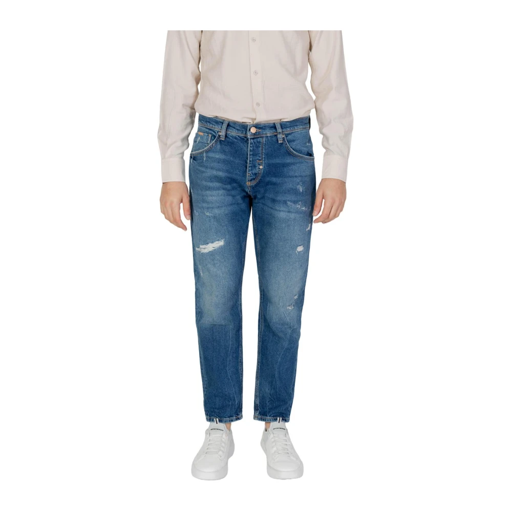 Antony Morato Men's Blue Distressed Jeans For - Slim Fit Jeans - W29 - Jeans
