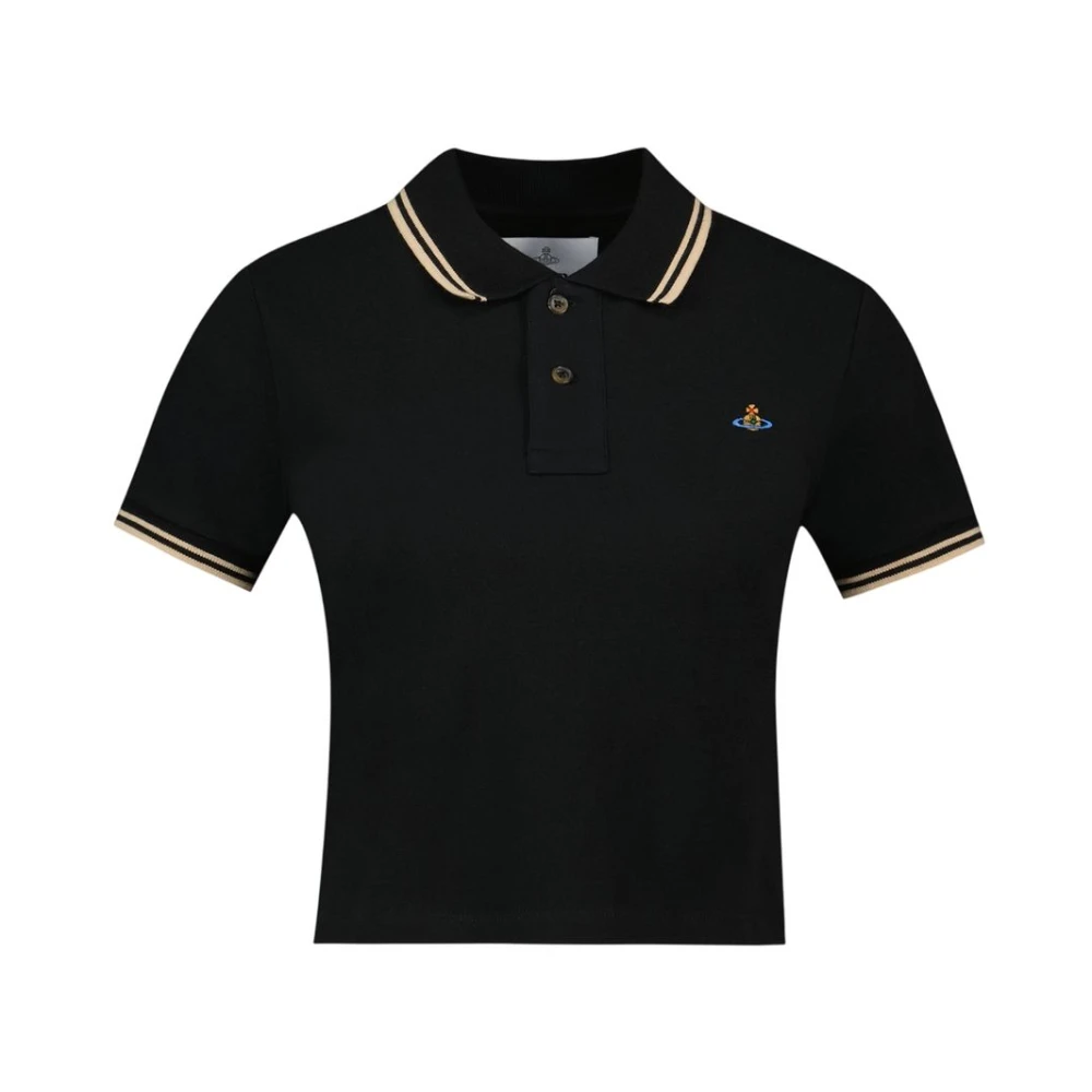 Vivienne Westwood Polo Shirts, Female, Xs, Mini Classic Polo Black