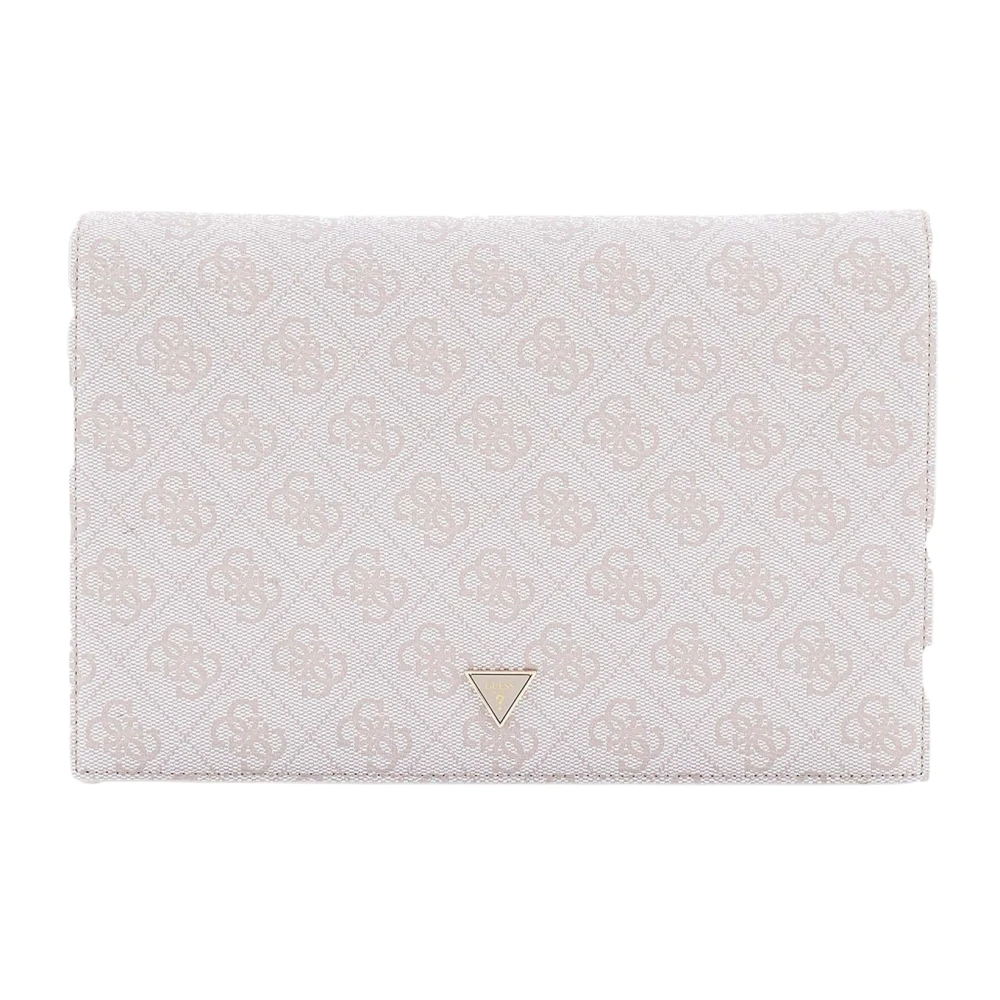 Guess Women's White Wallets & Cardholders, One Size, Portafogli