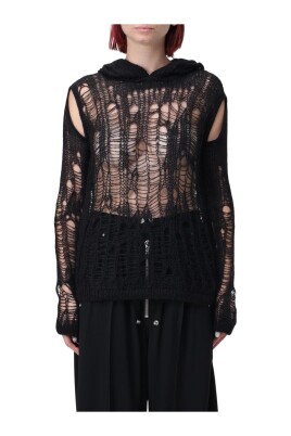black-knitted-distressed-hoodie