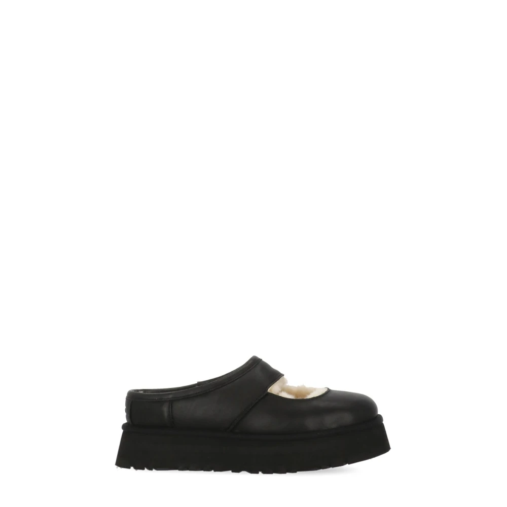 Ugg Black Slippers, Female, 8 Uk, Bea Mary Jane
