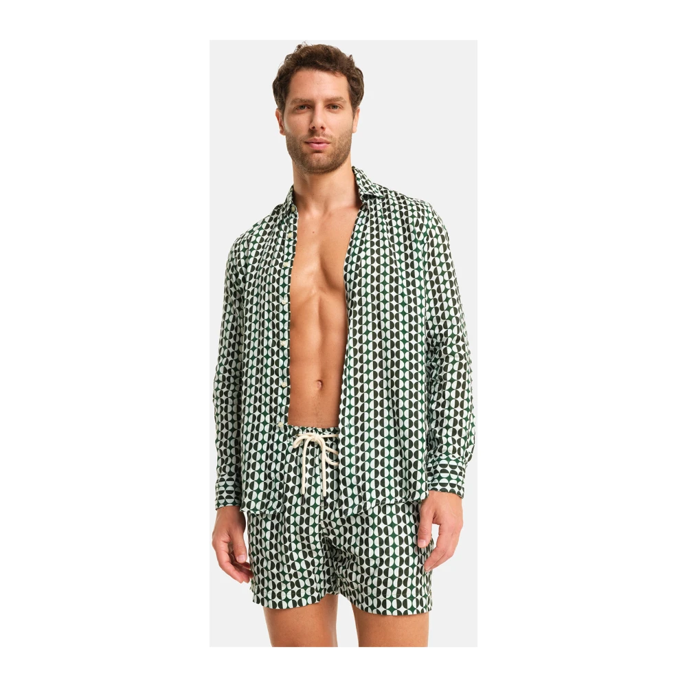 Peninsula Linnen Shirt ViBi Venezia Multicolor Heren