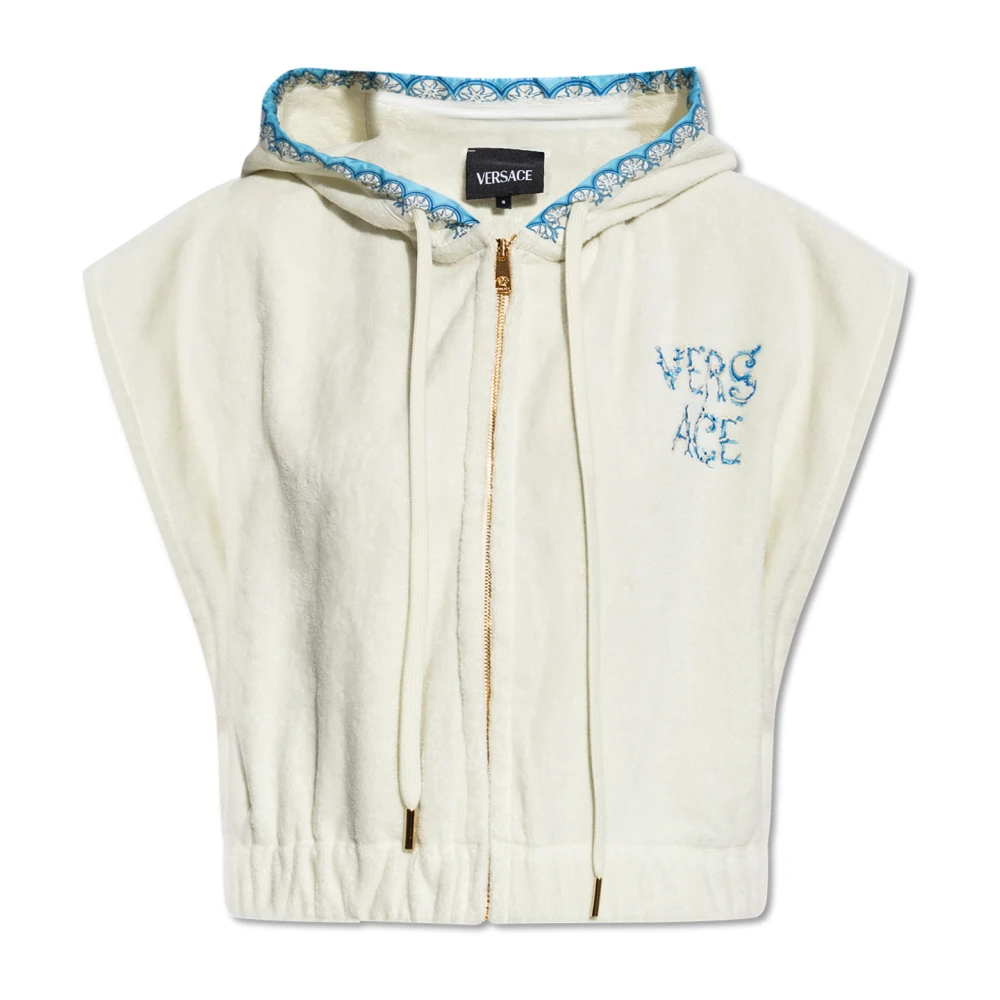 Versace Donna Bianco Giacche, 2XS, New,