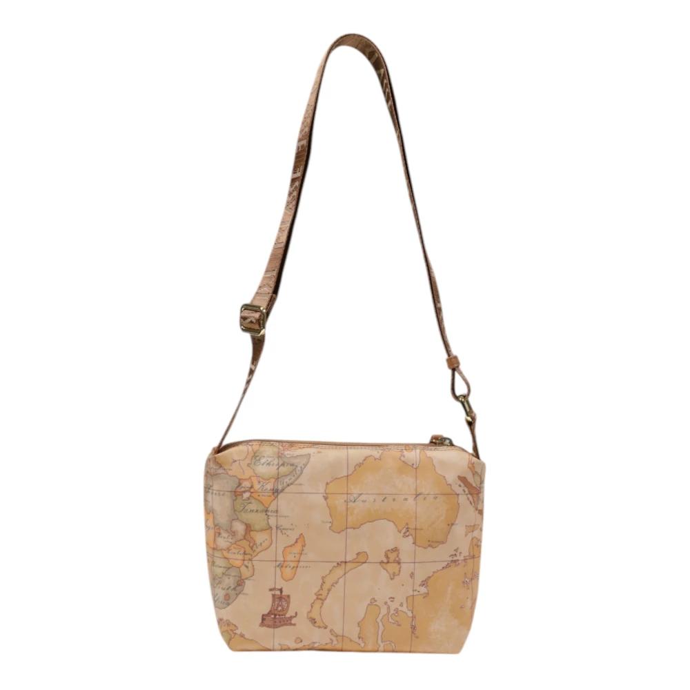 Alviero Martini 1a Classe Middelgrote tassen Herfst Winter Collectie Beige Dames