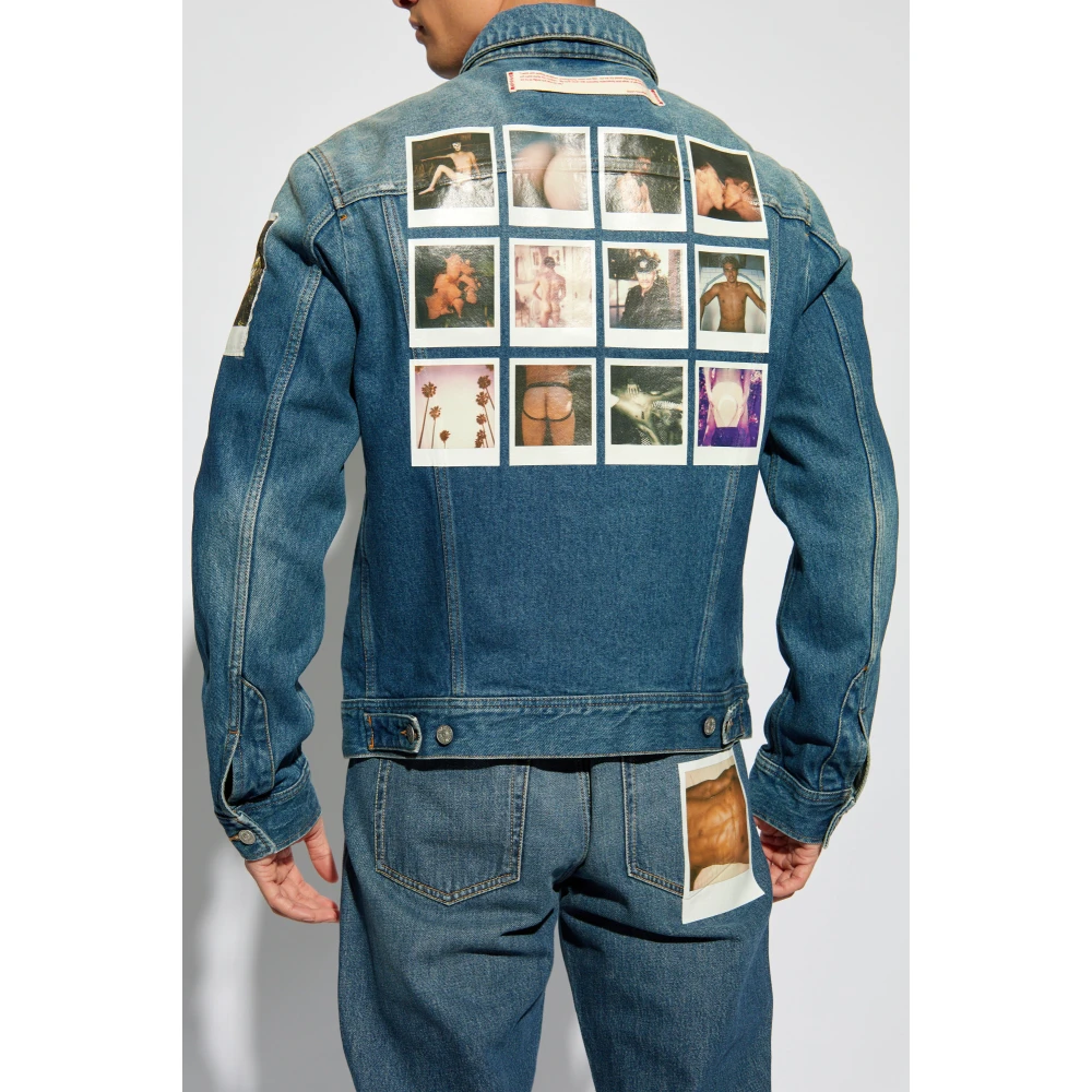 Diesel Denim Jacket Pr-D-Barcy Blue Heren