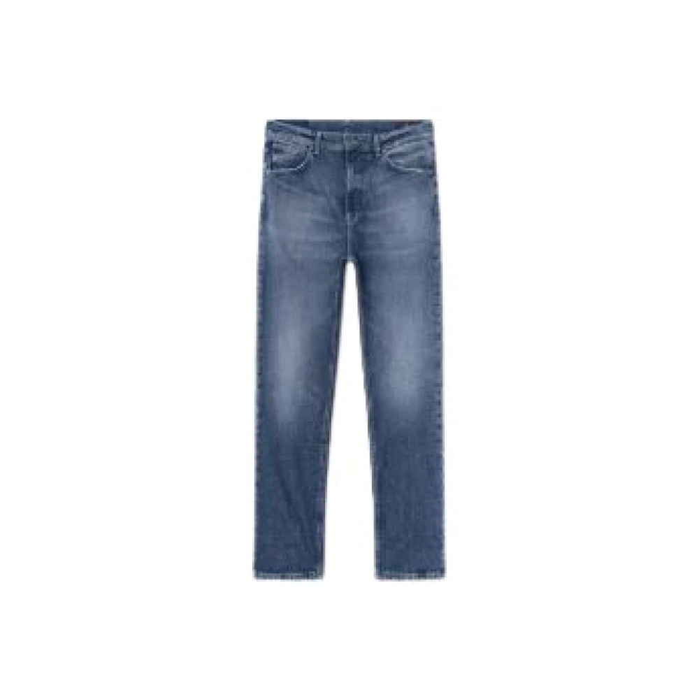 Dondup Men's Blue Classic Denim Jeans - Straight Fit Jeans - W30 - Jeans