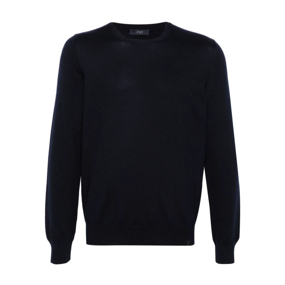 Knitwear > Round-neck Knitwear - - Fay - Modalova