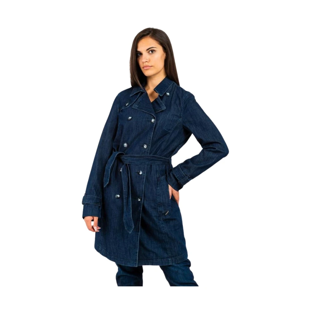 Gas Blue Cotton Denim Jacket - IT40 - Image 2