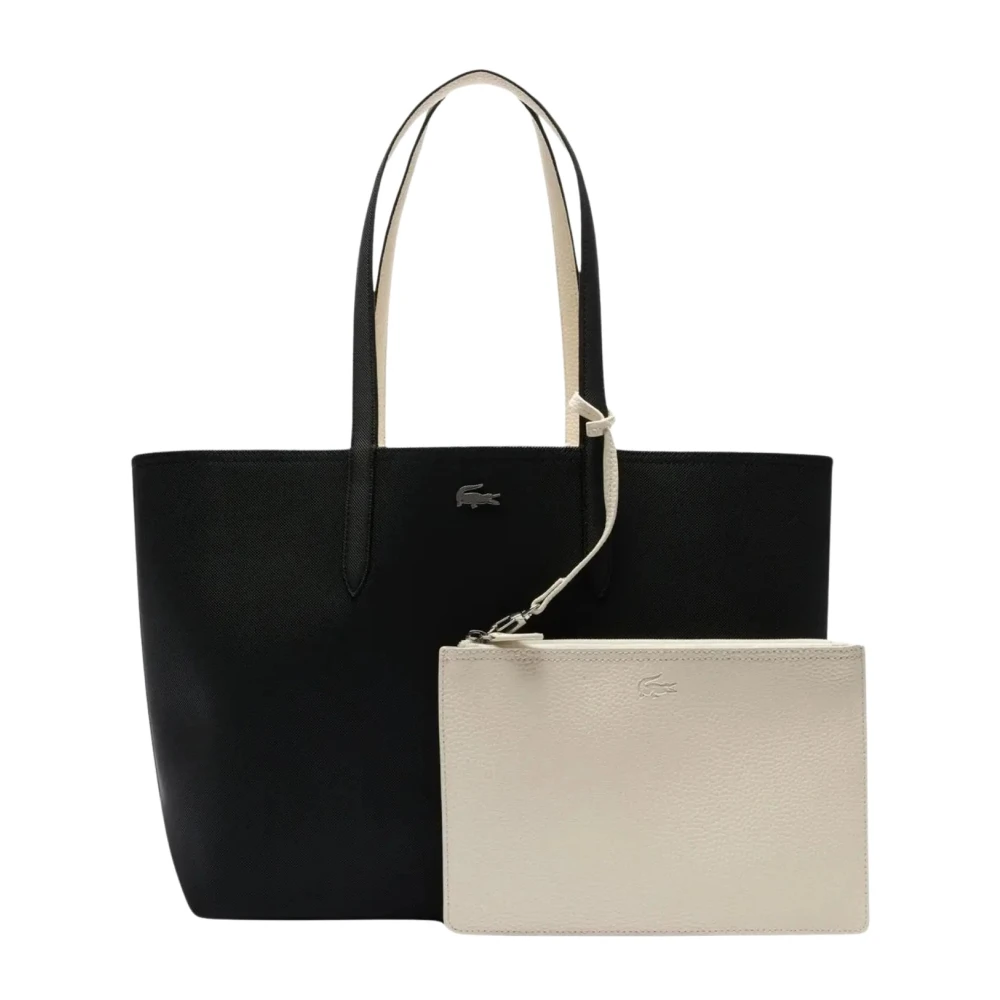 Lacoste Donna Nero Anna Reversible Tote