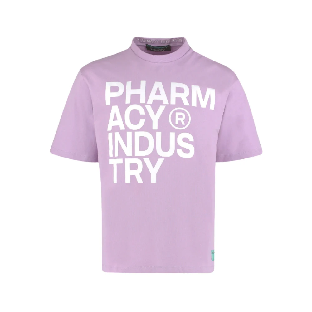 Pharmacy Industry Paarse Katoenen Tops & T-Shirt Purple Dames