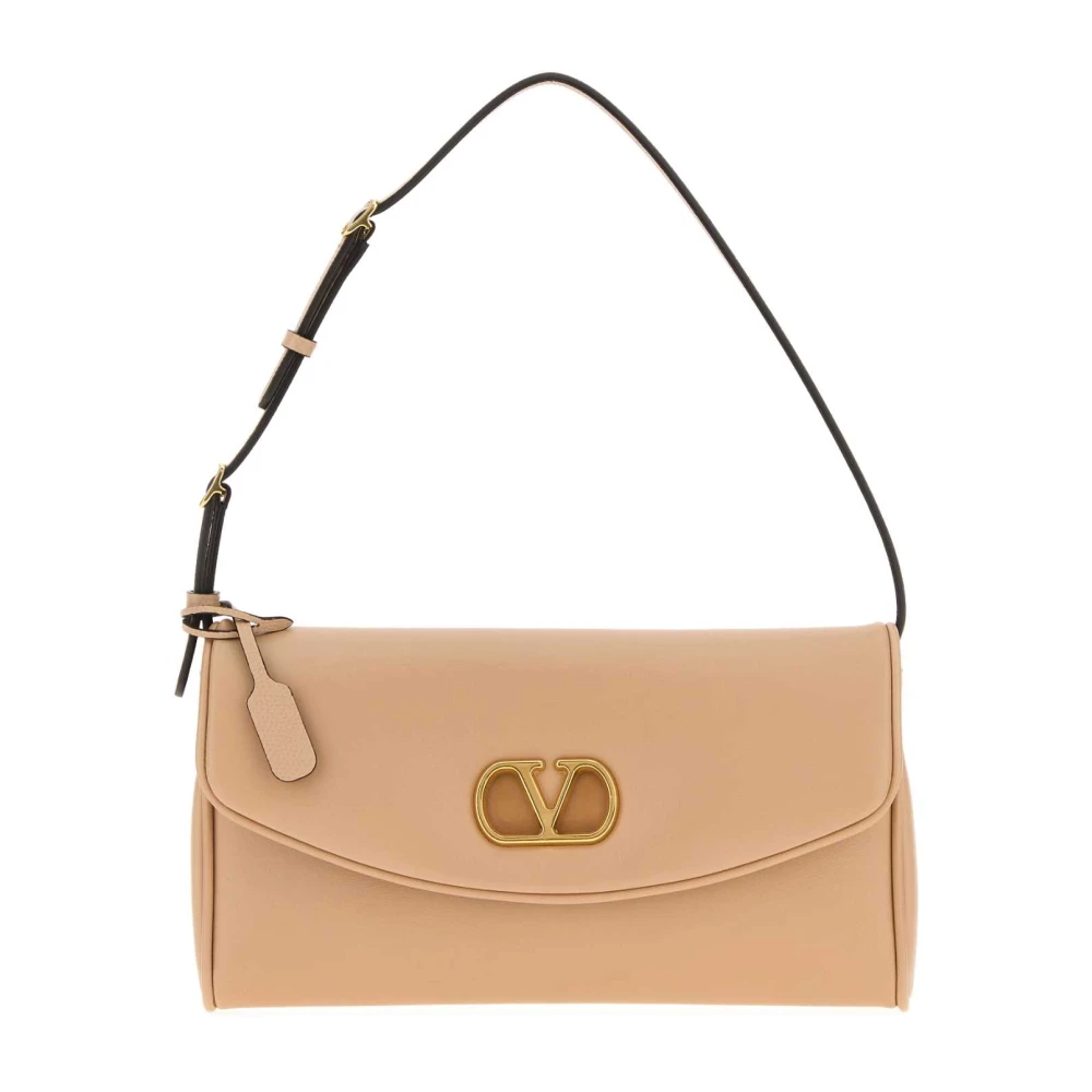 Valentino Garavani , Shoulder Bags, Female, Beige, One Size, Small Shoulder Bag Deva